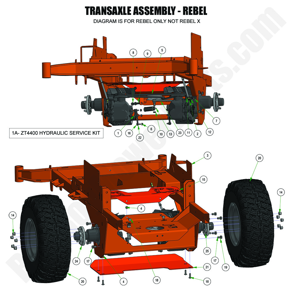 2024 Rebel & Rebel X - Transaxle - Rebel